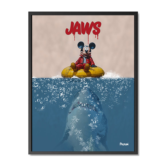 Tableau pop art - Jaws