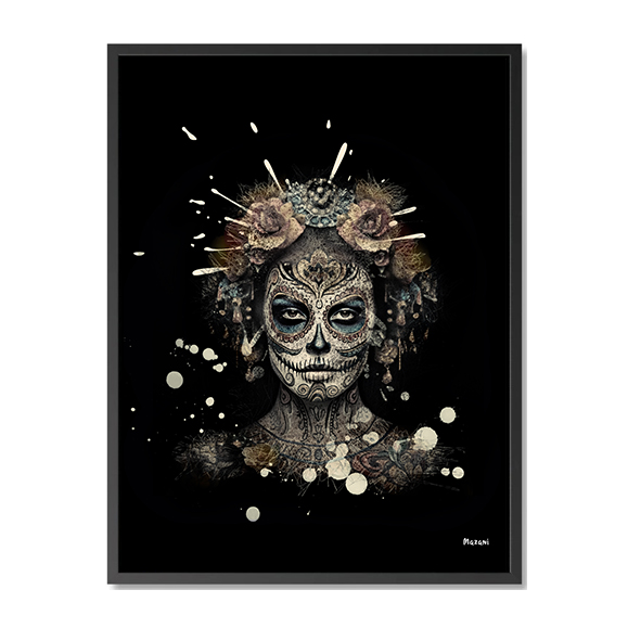 Tableau pop art - Sugar Skull I