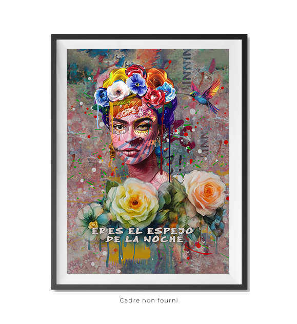 Tableaux, objet décoratifs Pop Art Tableau Frida Kahlo Pop Art