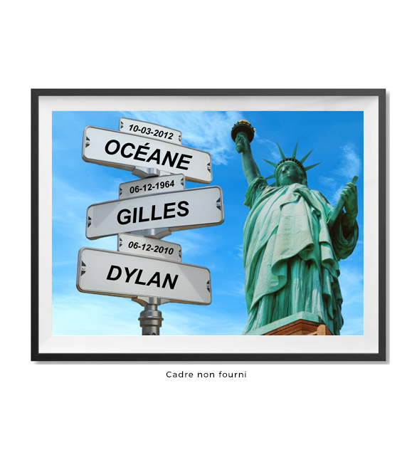 Tableaux, objet décoratifs Pop Art Tableau personnalisé Intersection New York