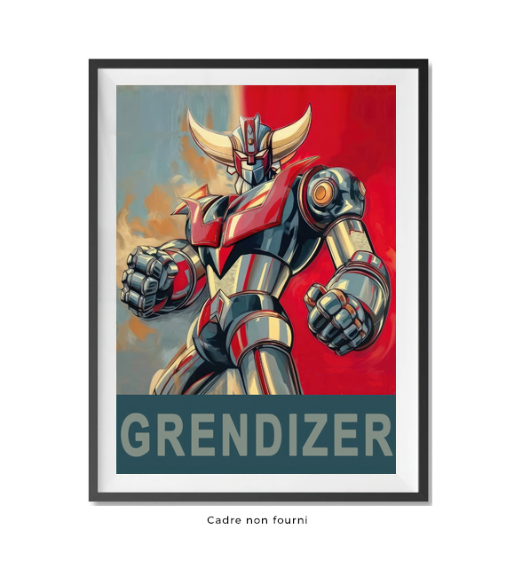 Tableaux décoratifs Pop Art Tableau Goldorak Grendizer