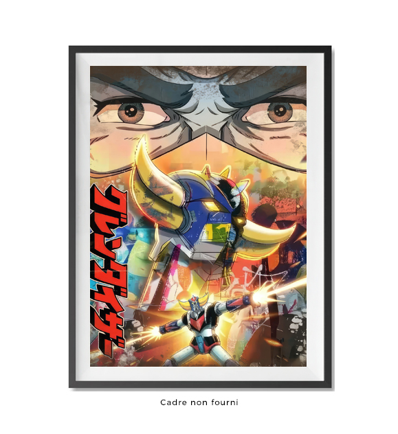 Tableau Goldorak Manga 