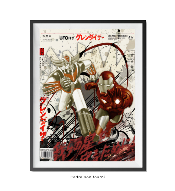 Tableaux, objet décoratifs Pop Art Tableau Goldorak Marvel