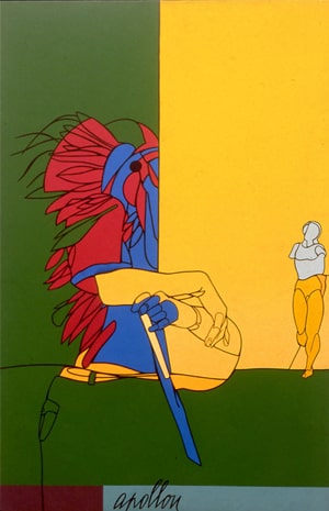 Apollon de valerio adami