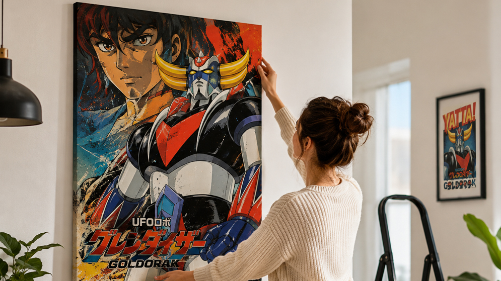 décorer un mur style manga