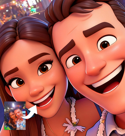 Zoom : Tableau personnalisé Caricature