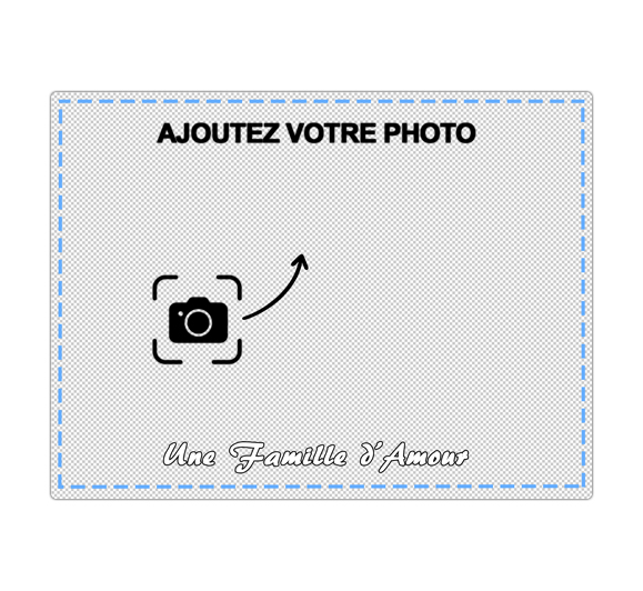 Tableau Personnalisé Photo Horizontal : vue de face