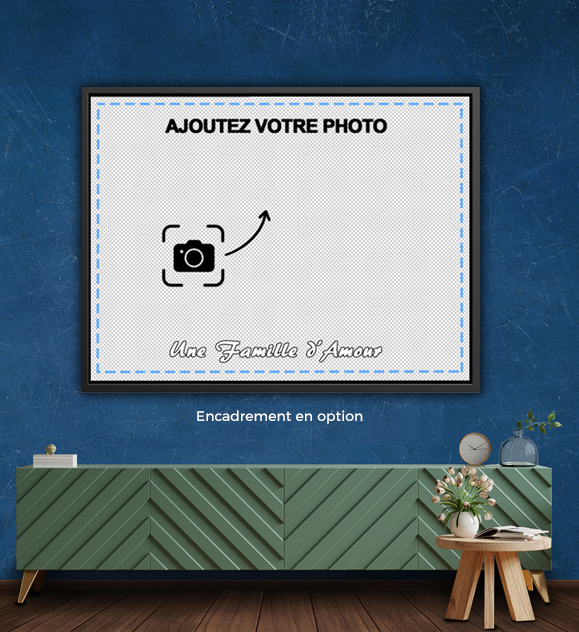 Tableau Personnalisé Photo Horizontal en situation