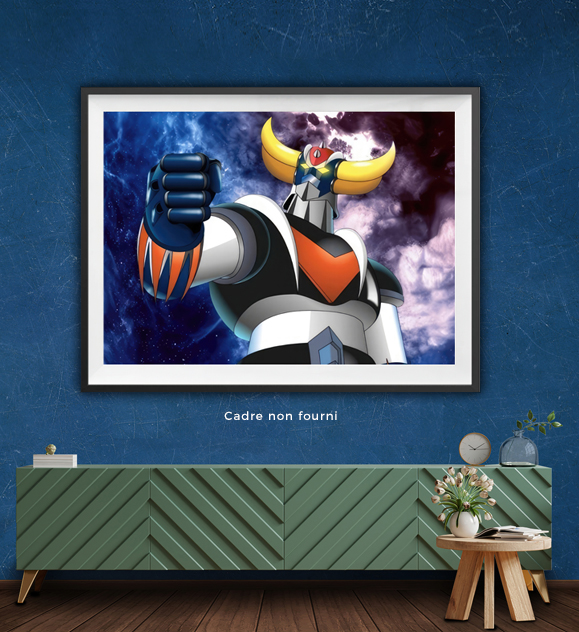 Tableau Goldorak Original en situation 