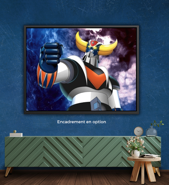 Tableau Goldorak Original en situation