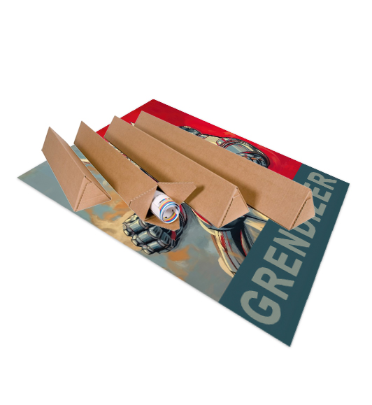 Tableau Goldorak Grendizer : vue de coté