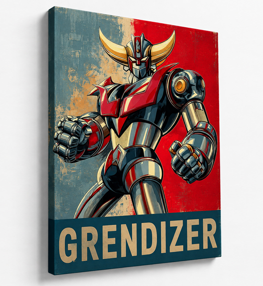 Tableau Goldorak Grendizer : vue de coté