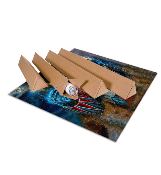 Tableau Goldorak Légende : Tableau décalé d'une girafe élégante fumant une cigarette, mêlant humour et surréalisme. Idéal pour apporter une touche originale et audacieuse à une décoration moderne.