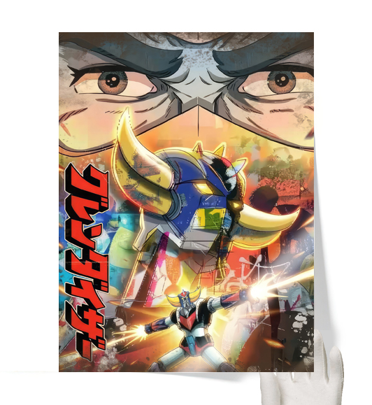 Tableau Goldorak Manga : vue de face