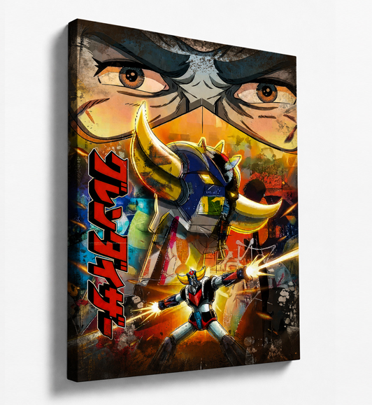 Tableau Goldorak Manga : vue de coté