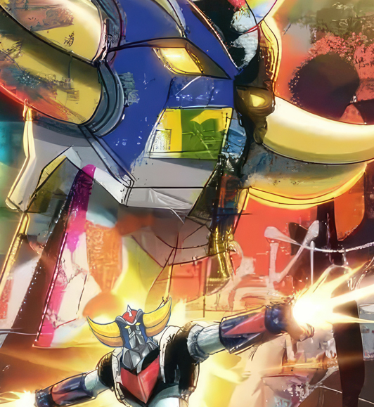 Zoom : Tableau Goldorak Manga
