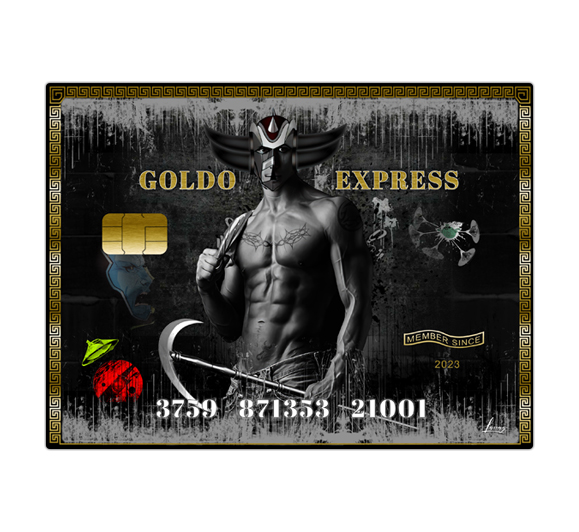 Tableau Goldorak Express : vue de face