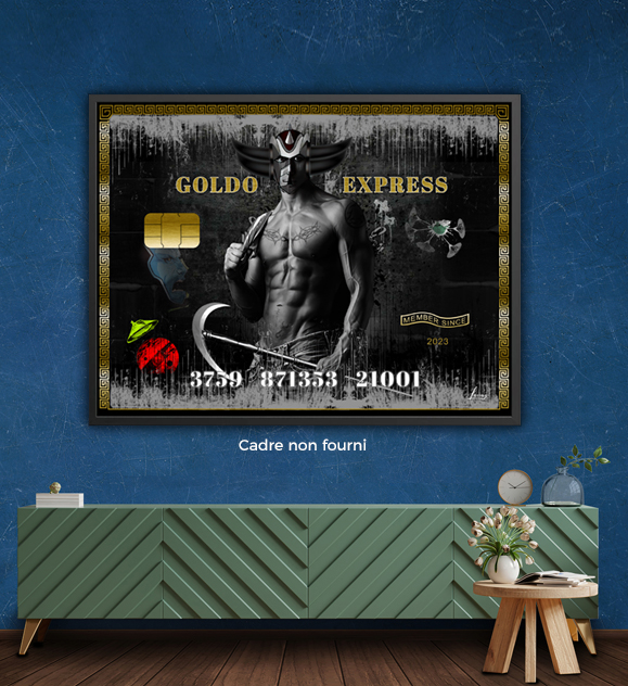 Tableau Goldorak Express en situation