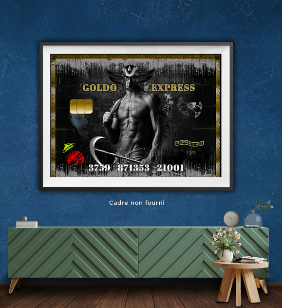 Tableau Goldorak Express en situation