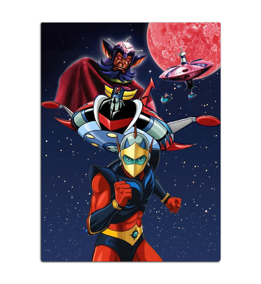 Tableau Goldorak Hero : vue de face