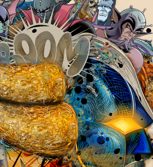 Zoom : Tableau Goldorak Street Art