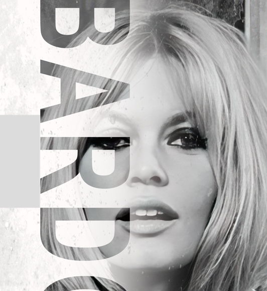 Zoom : Tableau Brigitte Bardot Noir & Blanc