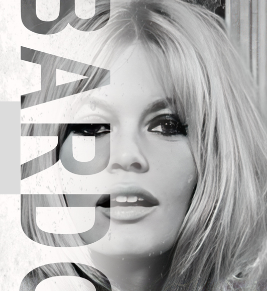 Zoom : Tableau Brigitte Bardot Noir & Blanc