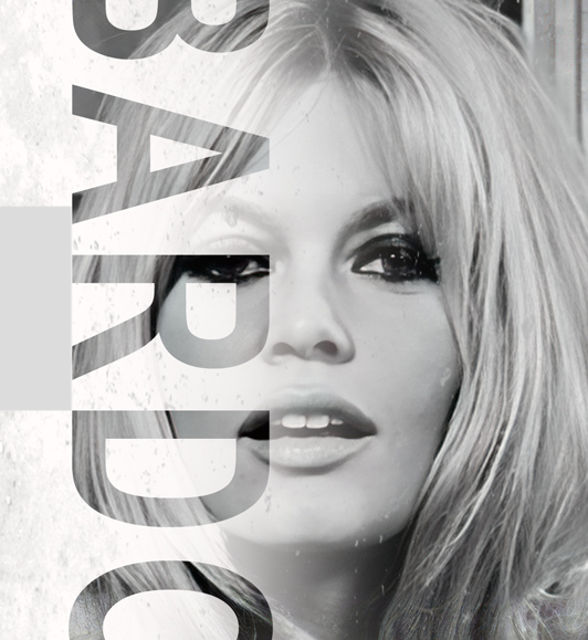 Zoom : Tableau Brigitte Bardot Noir & Blanc