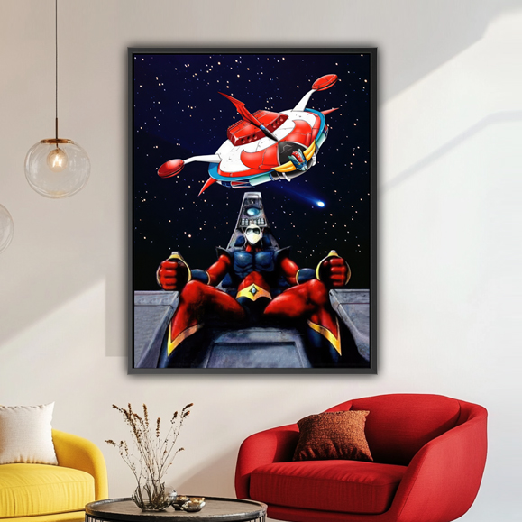 Tableau Goldorak Robot