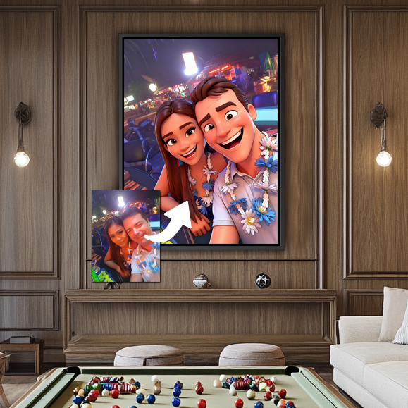 Tableaux, objet décoratifs Pop Art Tableau personnalisé Caricature