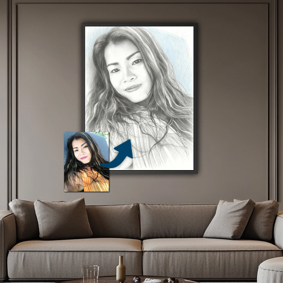 Tableaux, objet décoratifs Pop Art Tableau personnalisé Croquis