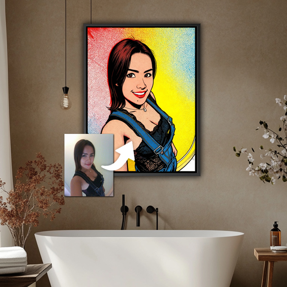 Tableaux : Tableau Personnalisé Pop Art Warhol