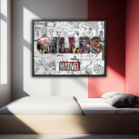 Tableau personnalisé Intersection Paris